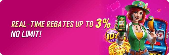 Real-Time Rebates Up to 3% No limit!